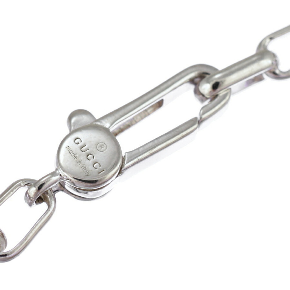 Gucci Sterling Silver Interlocking Gg Bracelet - image 3